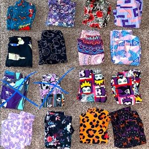 Lularoe l/xl leggings $5 or $25 for all 14